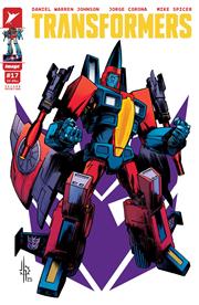 TRANSFORMERS #17 2ND PTG CVR A JASON HOWARD DECEPTICON CVR