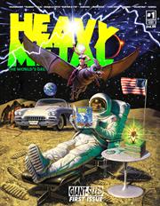 HEAVY METAL MAGAZINE #1 CVR A GREG HILDEBRANDT (MR)