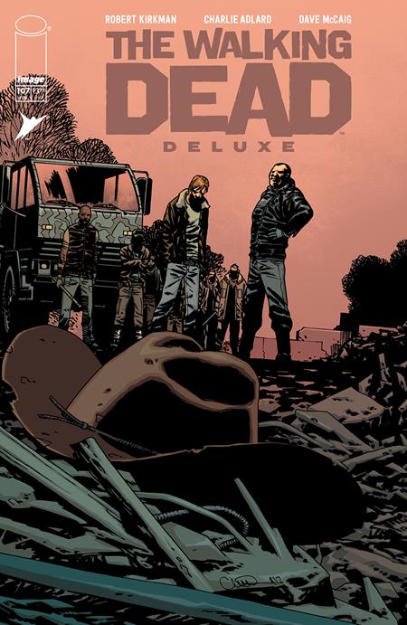 WALKING DEAD DELUXE #107 CVR B CHARLIE ADLARD & DAVE MCCAIG VAR 