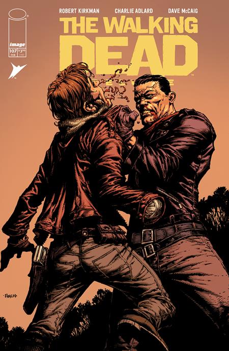 WALKING DEAD DELUXE #107 CVR A DAVID FINCH & DAVE MCCAIG 